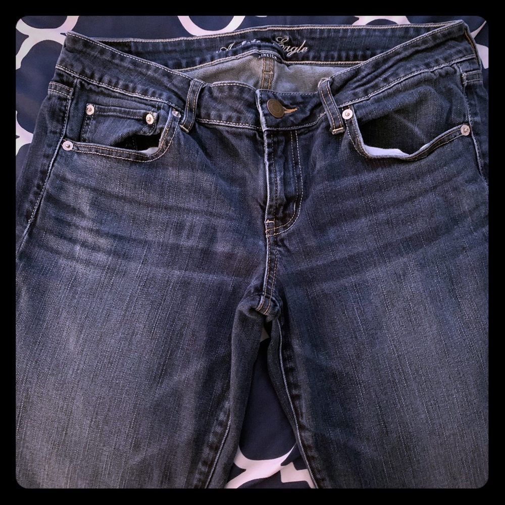 American Eagle favorite boyfriend jeans low rise